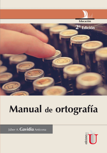 Manual de ortografía