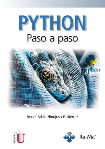 Portada del libro «Python. Paso a paso», de Ángel Hinojosa