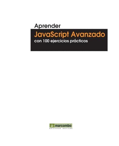 Aprender Javascript Avanzado con 100 ejercicios prácticos