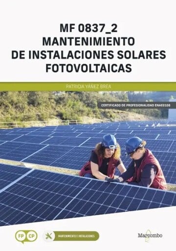 MF 0837_2 Mantenimiento de instalaciones solares fotovoltaicas
