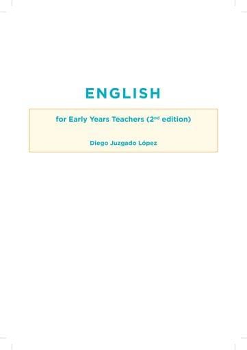 English for early years teachers
