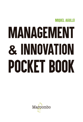 Portada del libro «Management & Innovation Pocket Book», de Miquel Agulló