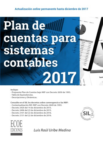 Plan de cuentas para sistemas contables 2017 imagen de portada