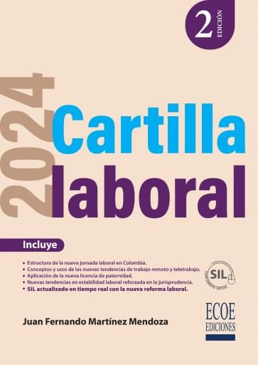 Cartilla laboral 2024 - 2da edición imagen de portada