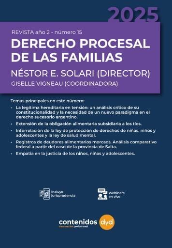 DERECHO PROCESAL DE LAS FAMILIAS (Dr. Néstor SOLARI)-Revista año 2 número 16