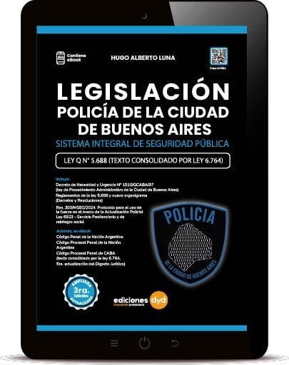 Legislación Policía de la Ciudad de Buenos Aires - 3ra edición