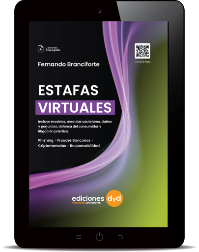 Portada del libro «Estafas virtuales»