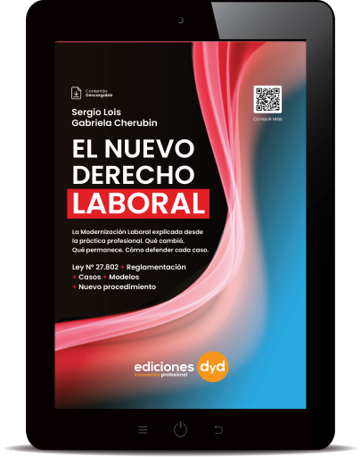 Portada del libro «El nuevo derecho laboral»