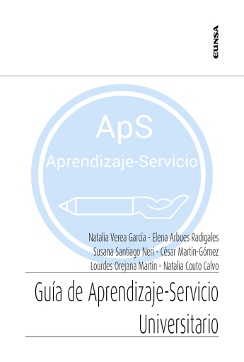Guía de aprendizaje-servicio universitario