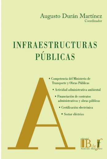 Duran Martínez, Augusto. - Infraestructuras públicas.