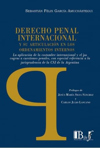 García Amuchástegui, Sebastián Felix. - Derecho penal internacional. Y su articulación en los ordenamientos internos.
