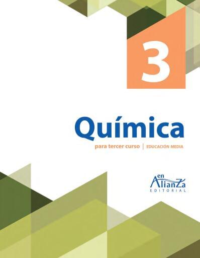 Química 3.° curso. Educación Media