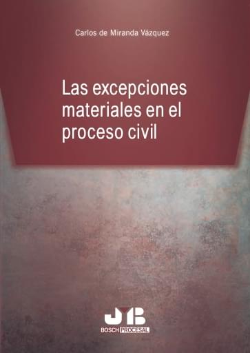 Las excepciones materiales en el proceso civil