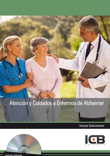 Portada del libro «Atención y cuidados a enfermos de alzheimer», de J. Martín-Romo