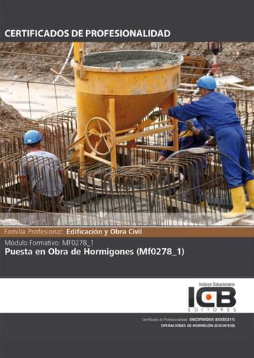 Puesta en Obra de Hormigones