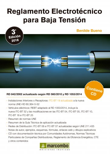 Reglamento Electrotécnico para Baja Tensión ( Rebt) 3º Ed
