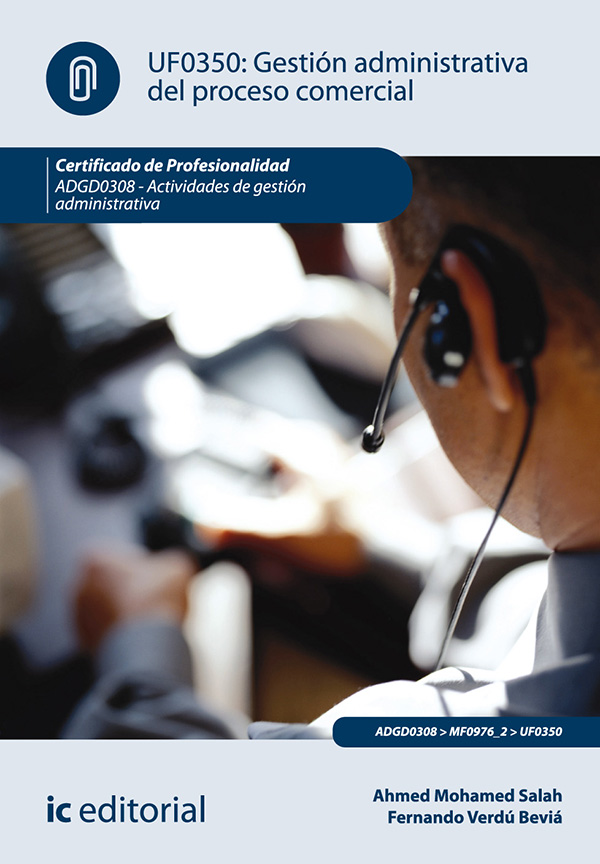 Gestión administrativa del proceso comercial. ADGD0308