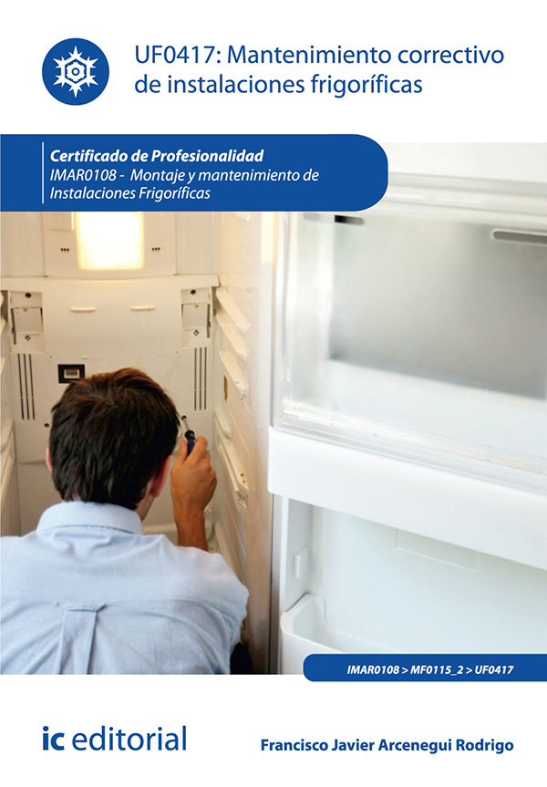 Mantenimiento correctivo de instalaciones frigoríficas. IMAR0108