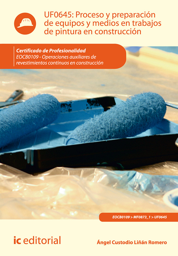 Proceso y preparación de equipos y medios en trabajos de pintura en construcción. EOCB0109
