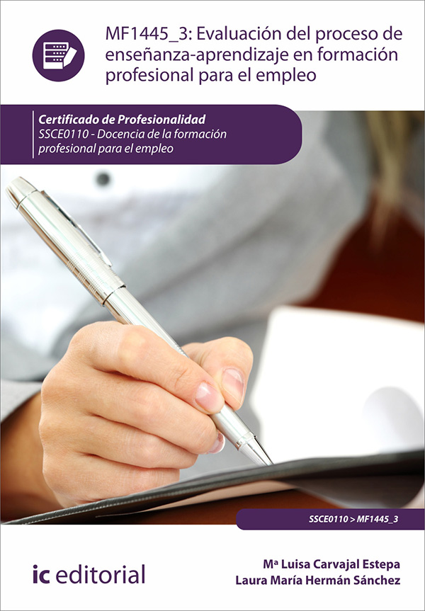 Evaluación del proceso de enseñanza-aprendizaje en Formación Profesional para el Empleo. SSCE0110