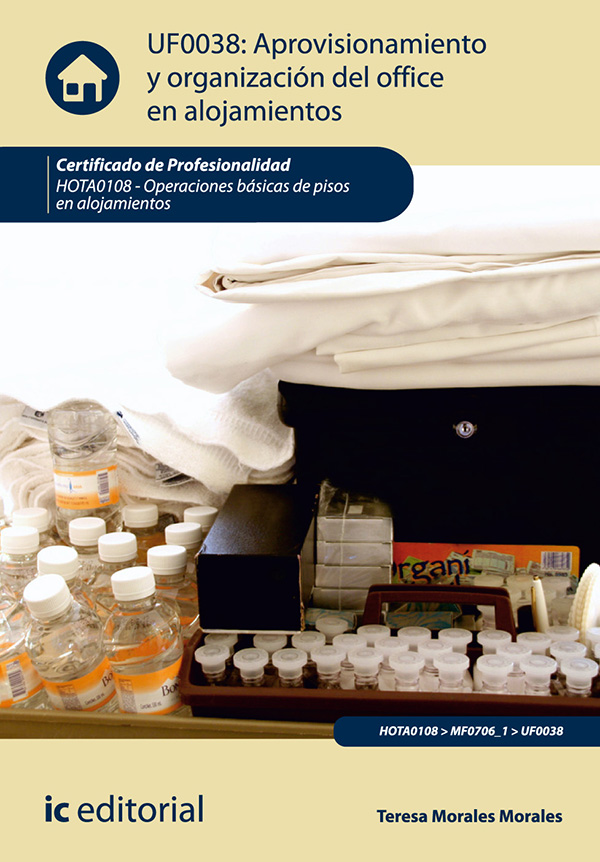 Aprovisionamiento y Organización del office en alojamientos. HOTA0108
