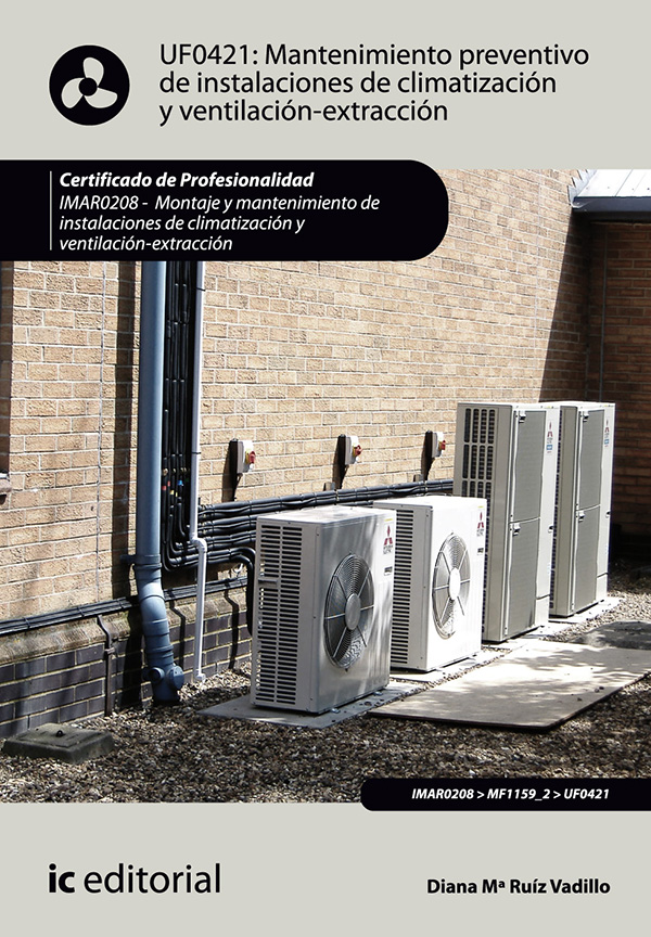Mantenimiento preventivo de instalaciones de climatización y ventilación-extracción. IMAR0208