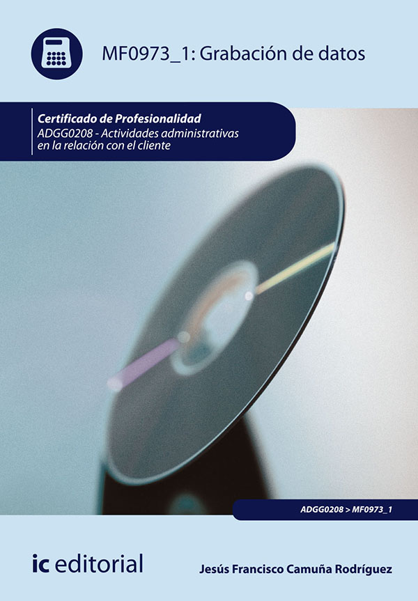 Grabación de datos. ADGG0208