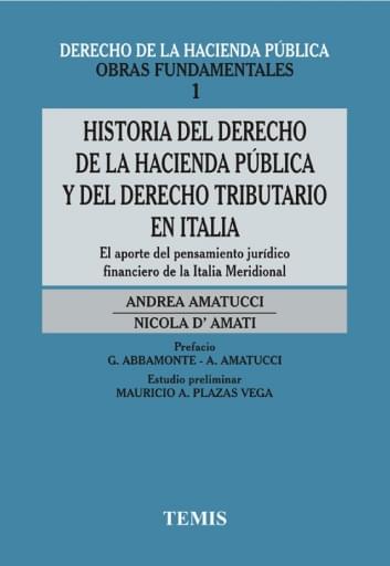 Historia del derecho de la Hacienda Pública y del derecho tributario en Italia.
