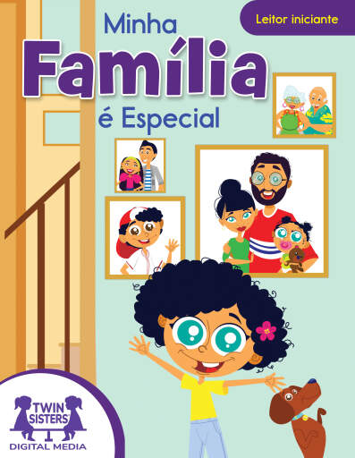 Portada del libro «Minha Família é Especial», de Kim Mitzo Thompson, Karen Mitzo Hilderbrand