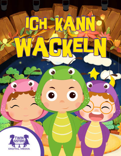 Portada del libro «Ich Kann Wackeln», de Kim Mitzo Thompson, Karen Mitzo Hilderbrand