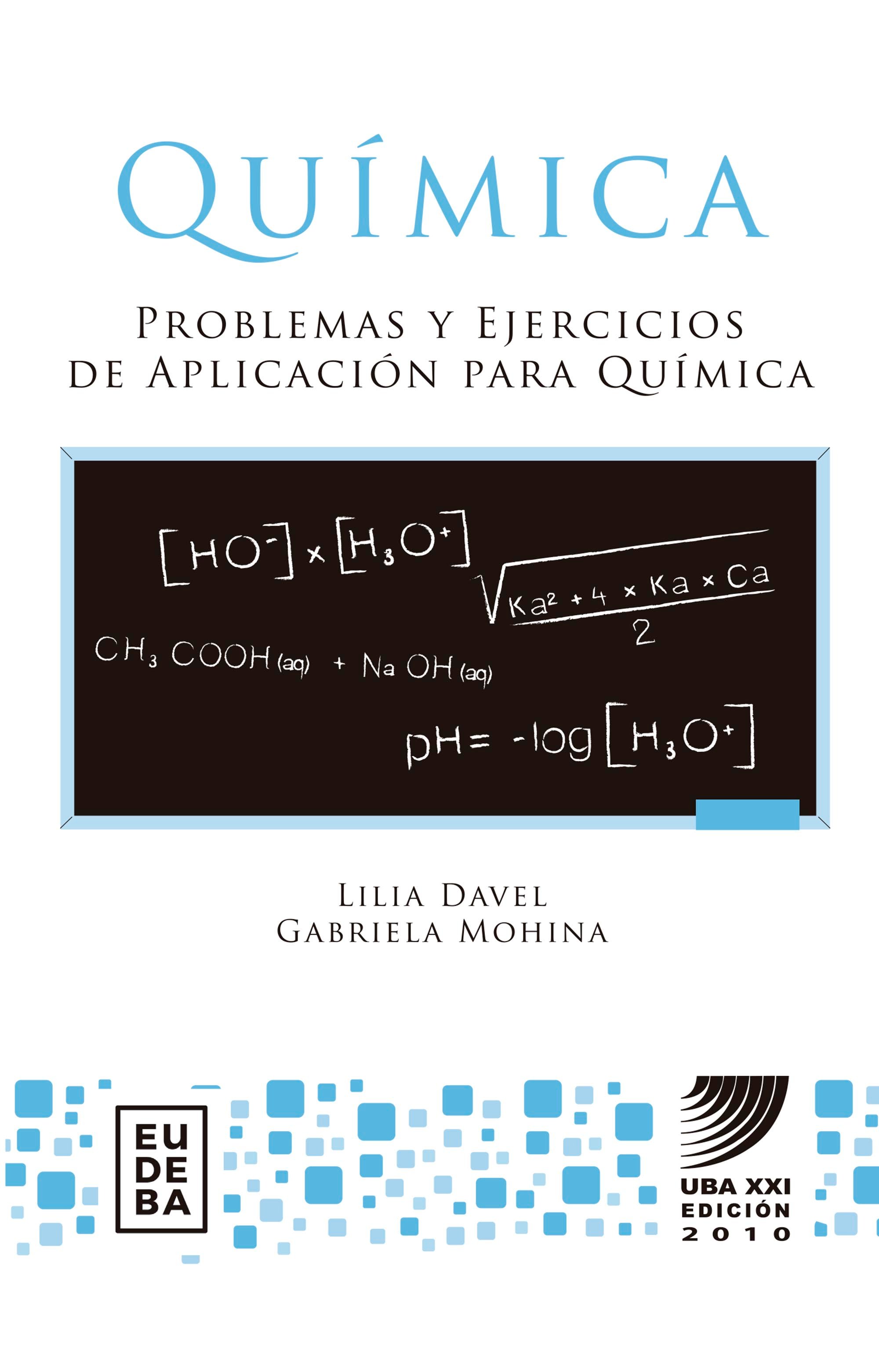 Problemas y ejercicios de aplicación para química