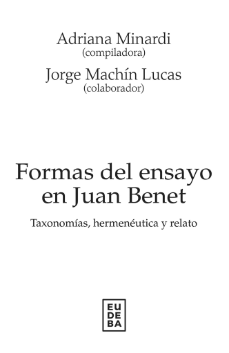 Formas del ensayo en Juan Benet