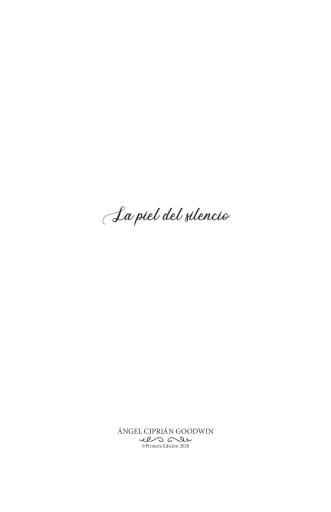 Libro La piel del silencio