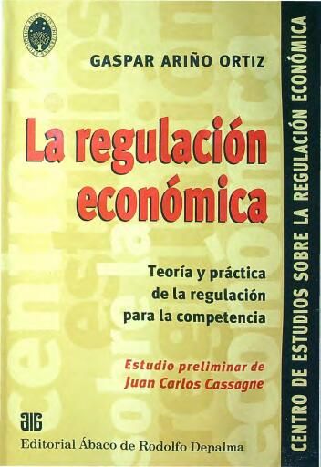 LA REGULACIÓN ECONÓMICA (E-BOOK)