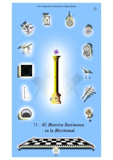 71 - El Maestro Astrónomo - en lo Meridional