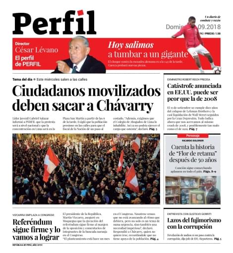 Perfil N° 01 - 09/09/2018