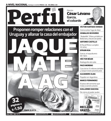 Perfil N° 47 - Del 02 al 09/12/18