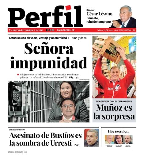 Perfil N° 21 - 29/09/2018