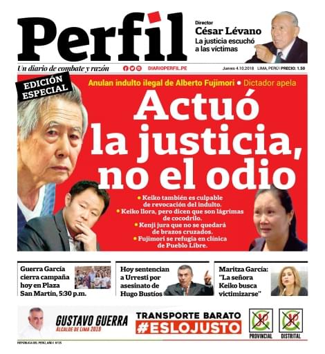 Perfil N° 26 - 04/10/2018