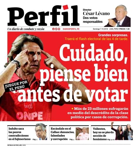 Perfil N° 29 - 07/10/2018