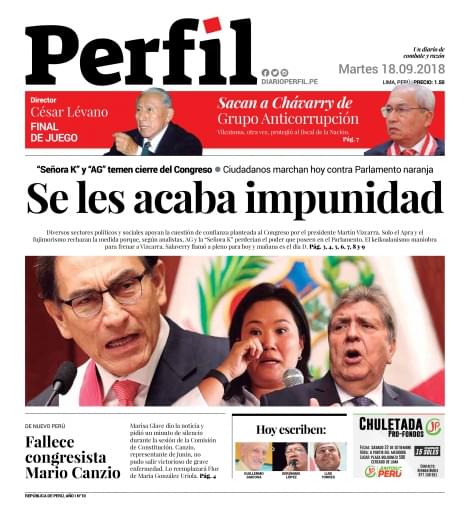 Perfil N° 10 - 18/09/2018
