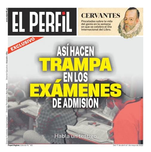 EL PERFIL N° 63: Papel Digital - Del 17/04 al 01/05/2022
