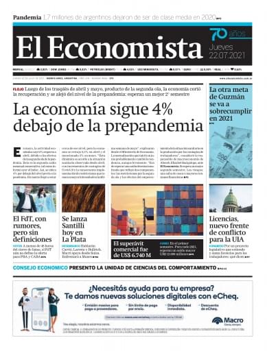 Jueves 22 de Julio de 2021