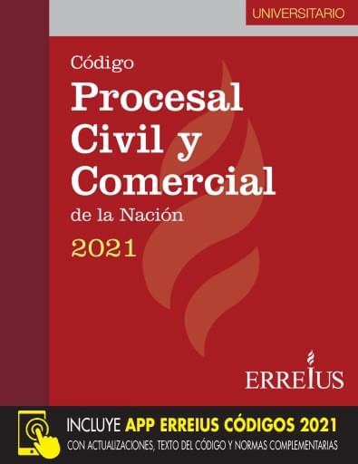 Código Procesal Civil Y Comercial De La Nación 2021