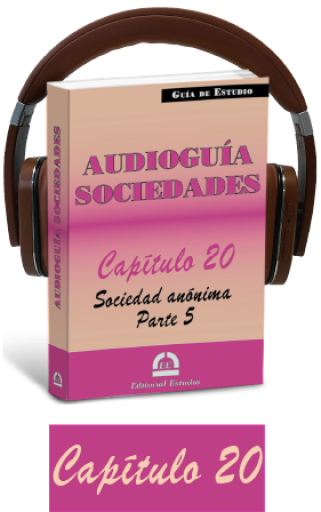 Cap. 20. Sociedad Anónima -parte 5- (audioguía de sociedades)