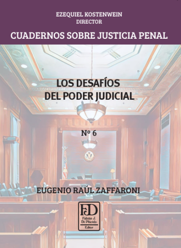 Portada del libro «Los desafíos del Poder Judicial», de Eugenio Raúl Zaffaroni