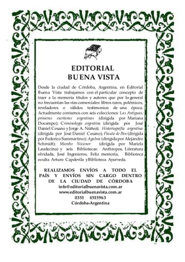 Buena Vista - Catálogo 2020