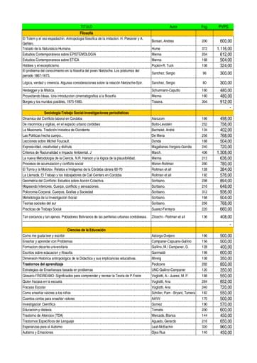 Editorial Universitas - Catálogo 2020