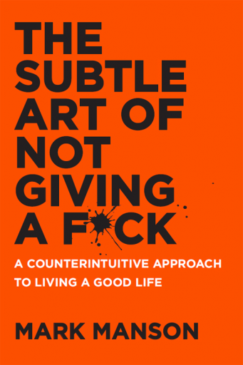 The Subtle Art of Not Giving a Fuck cover image