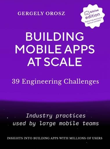 Building Mobile Apps at Scale: 39 Engineering Challenges cover image